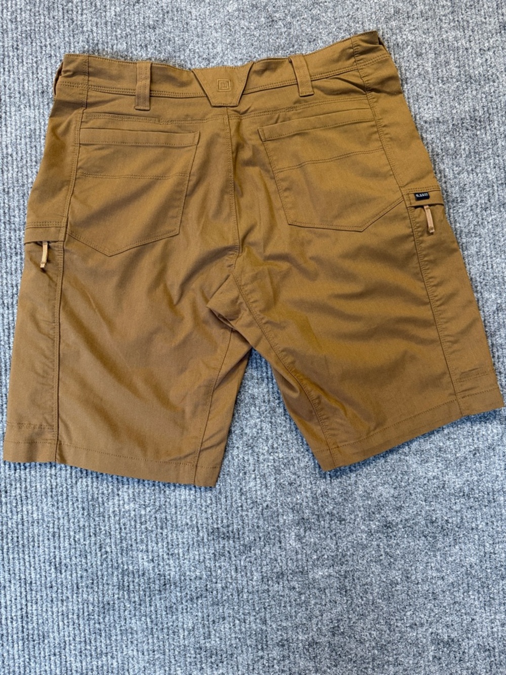 5.11 Apex Men's Tactical Battle Brown 10 Pockets Cargo Shorts 36 Waist - Picture 5 of 14
